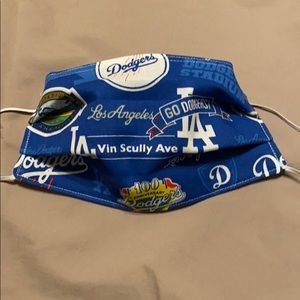 Adult/kids Dodgers face mask/ face cover